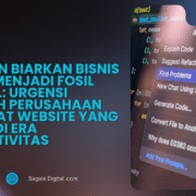 Jangan Biarkan Bisnis Anda Menjadi Fosil Digital Urgensi Memilih Perusahaan Pembuat Website yang Tepat di Era Konektivitas