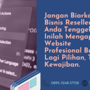 Jangan Biarkan Bisnis Reseller Anda Tenggelam! Inilah Mengapa Website Profesional Bukan Lagi Pilihan, Tapi Kewajiban. (1)